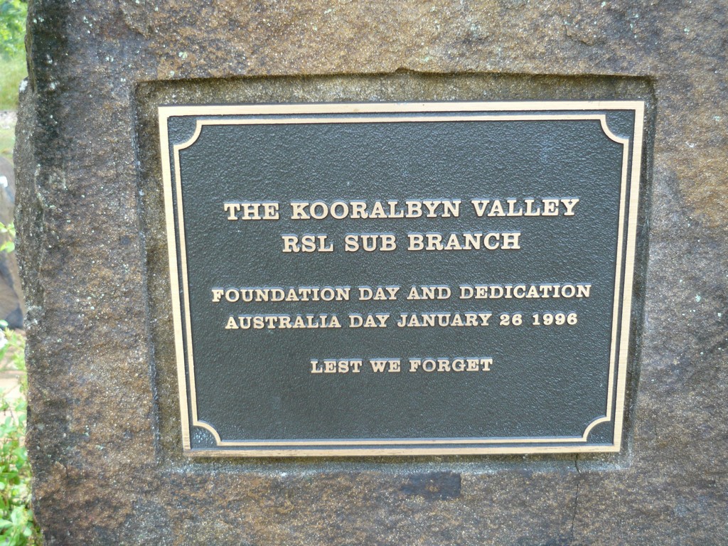 Dedication Day Plaque