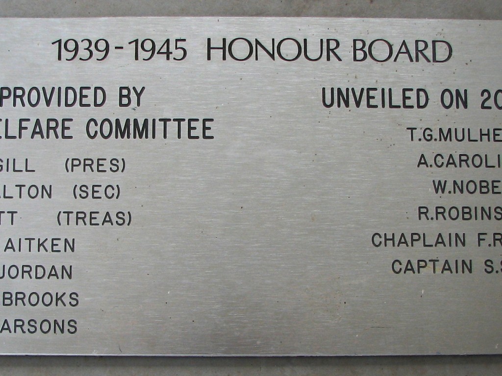 Kuttabul Honour Board