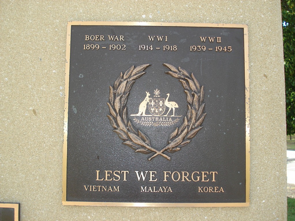Lest We Forget