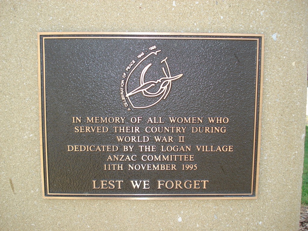"In Memory of all Women"