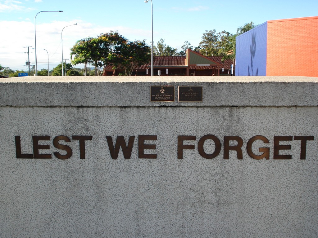 Lest We Forget