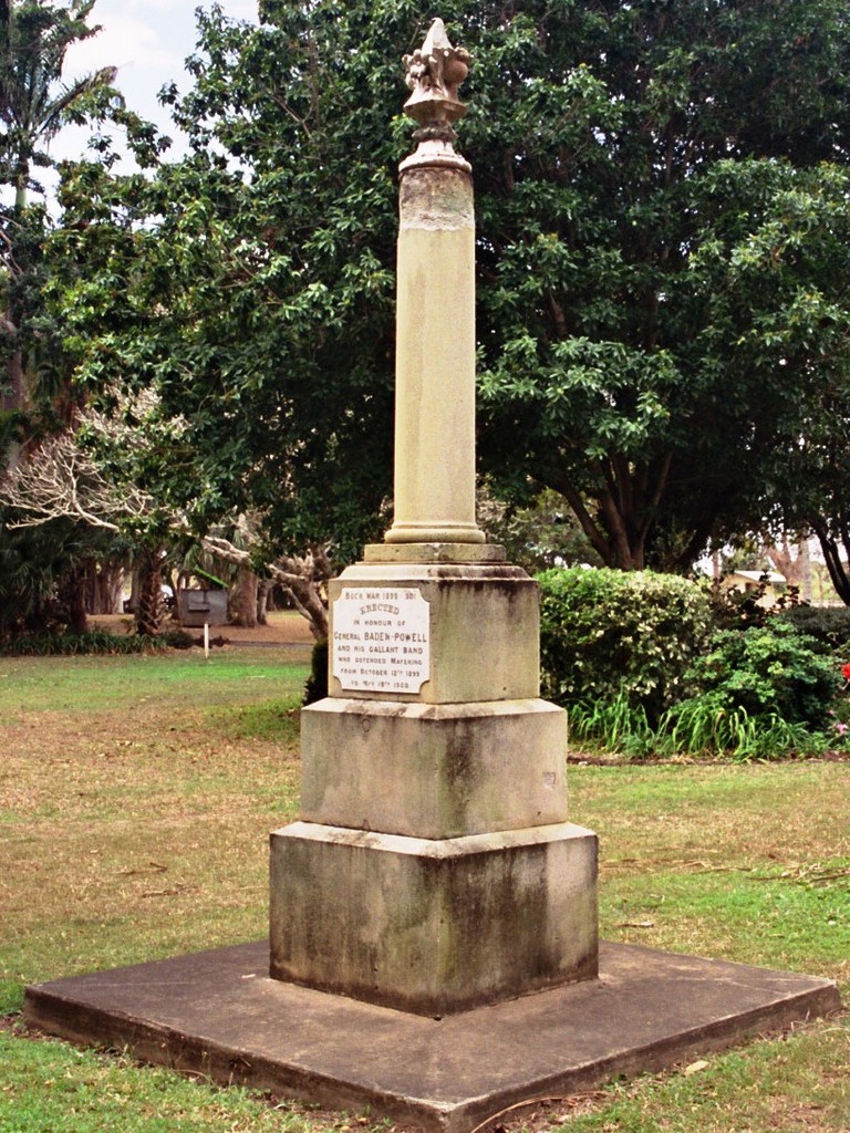 Mackay Mafeking Boer War Memorial