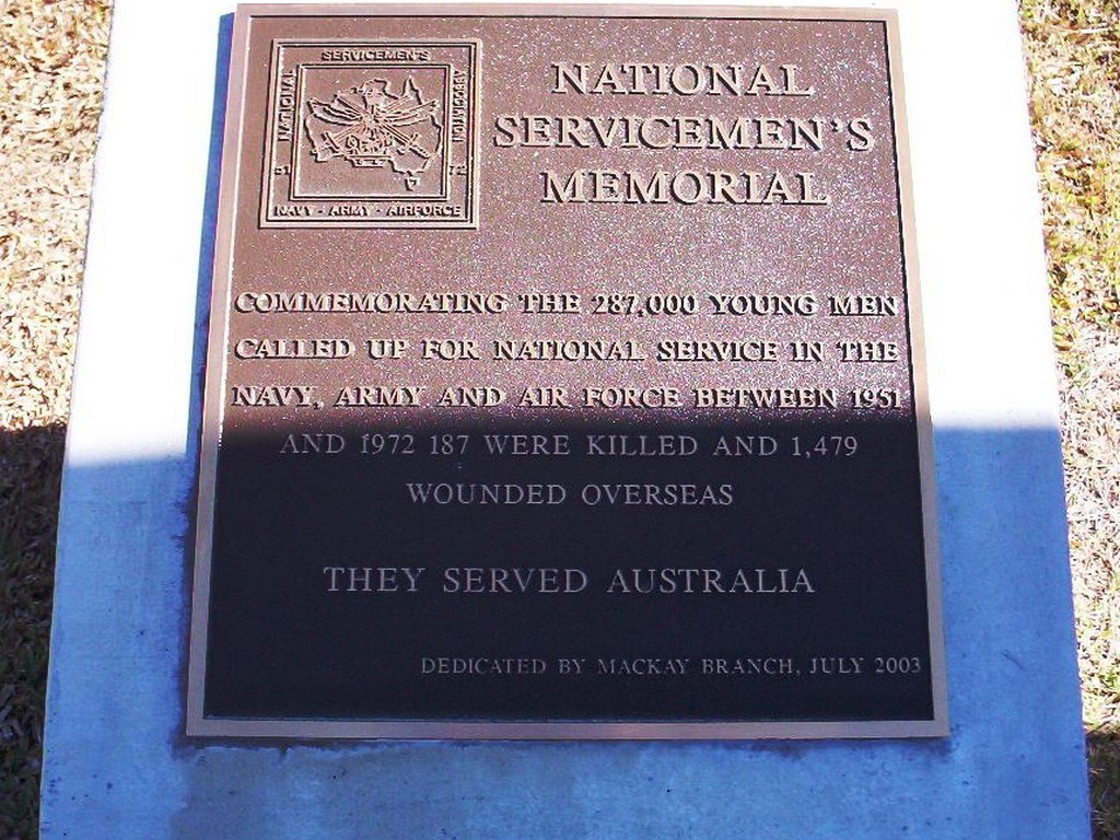 Mackay National Servicemens Memorial (original pre-2011)
