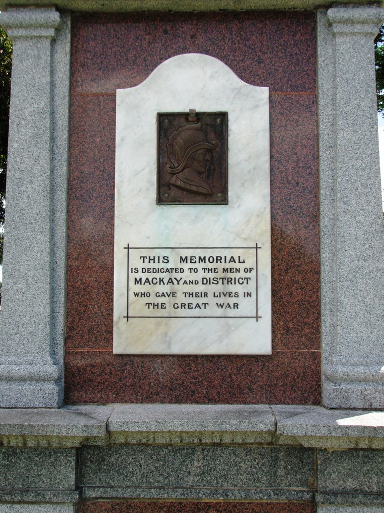 Mackay Cenotaph - Front