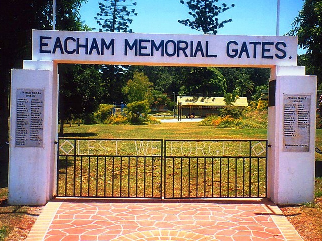 Malanda Eacham Memorial Gates
