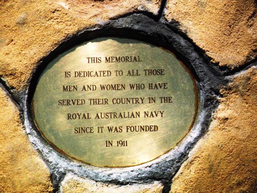 Maroochydore Navel Memorial Plaque