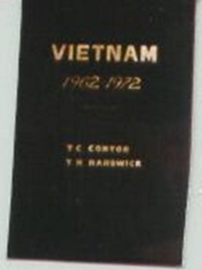 McGregor Creek Vietnam Honour Board