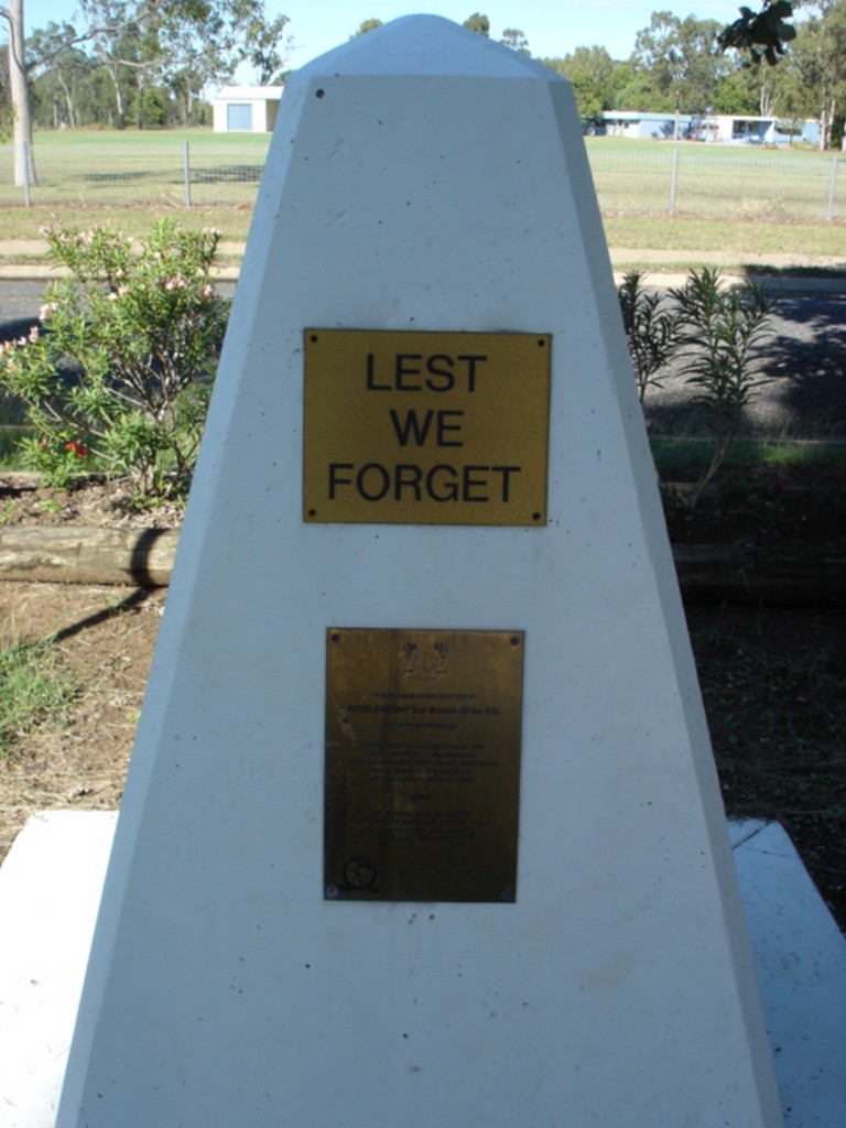 Middlemount War Memorial