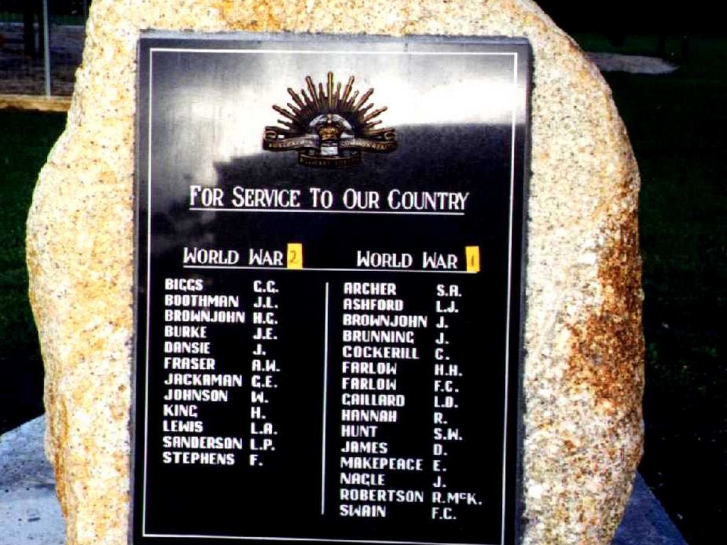 Milla Milla War Memorial