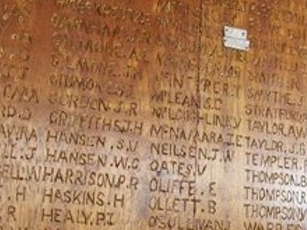 Mirani and District WWII Honour Board 1939–1945