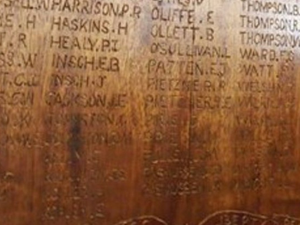 Mirani and District WWII Honour Board 1939–1945