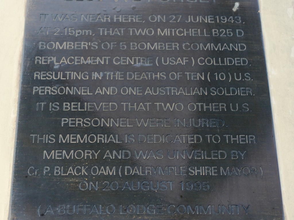 Mitchell B-25 Collision Memorial (2012)