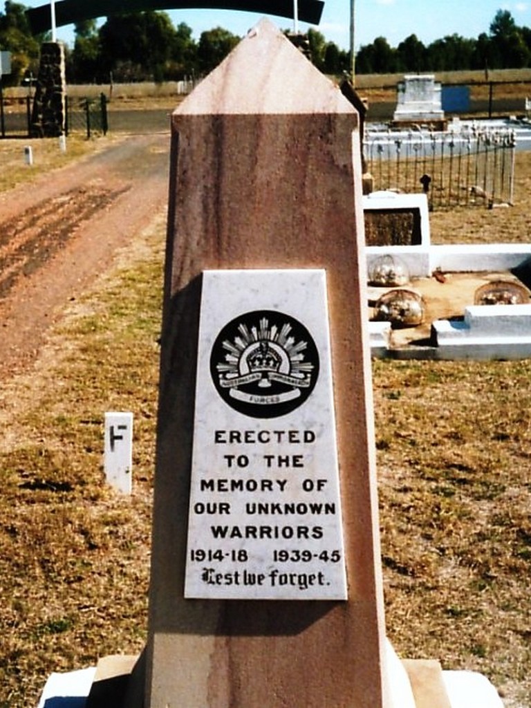 Mitchell Cemetery War Memorial