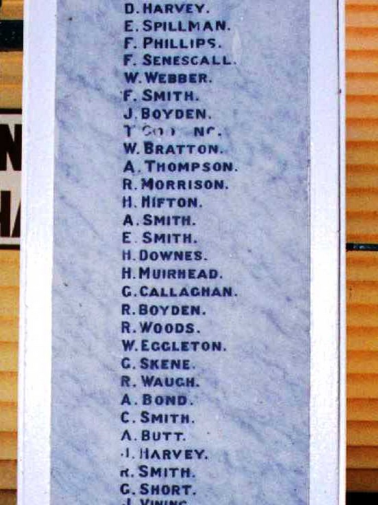 Montville Memorial Gates - Right