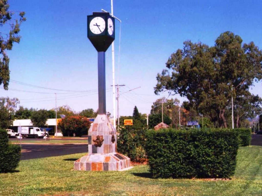 Moranbah Commemorative Clock