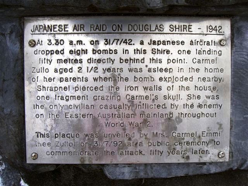 Mossman Commemorative Air Raid Cairn