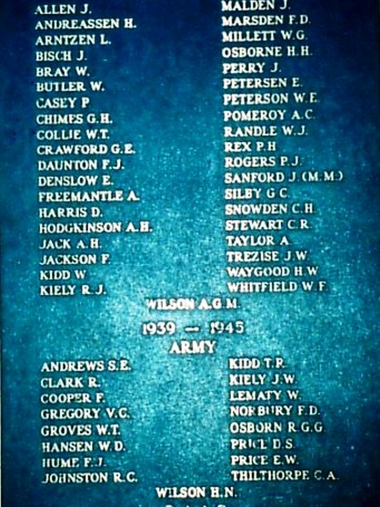 Mossman War Memorial