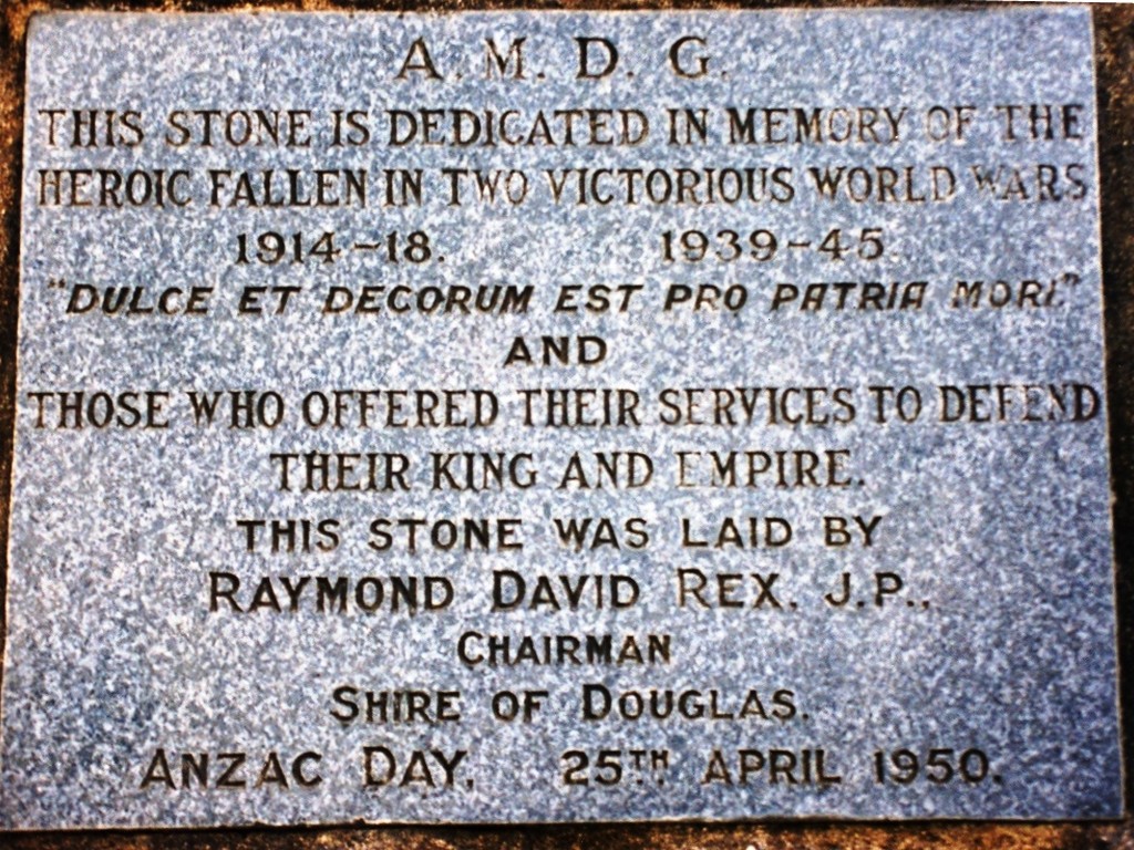 Mossman War Memorial