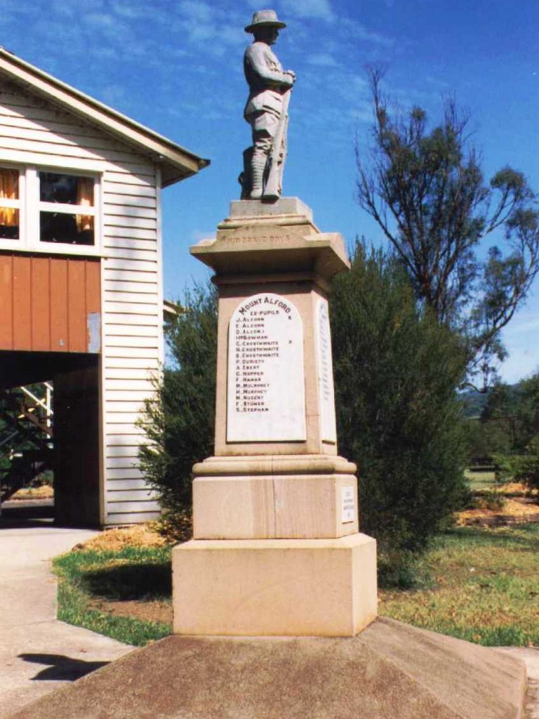 Mount Alford War Memorial (Digger)