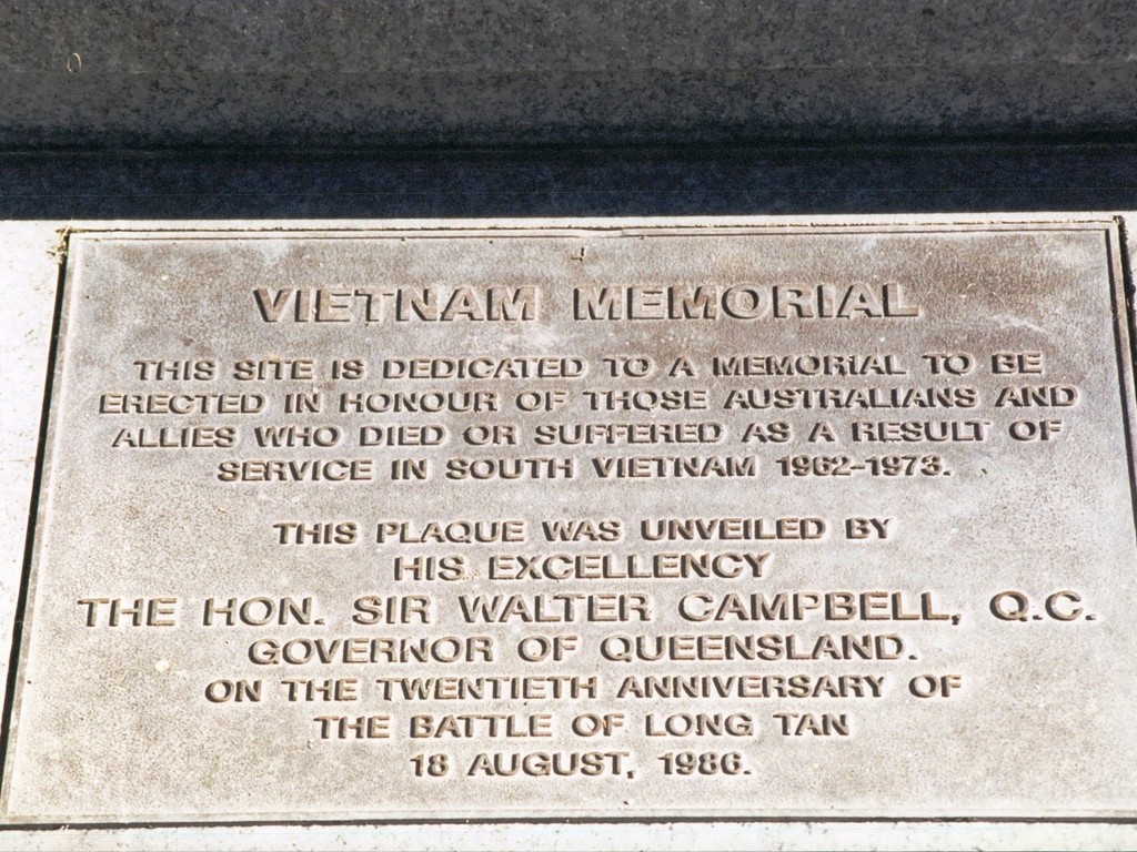 Anzac Square Vietnam Memorial