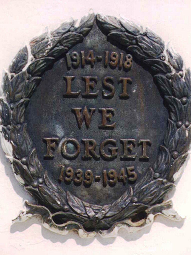 Mount Garnet War Memorial - plaque