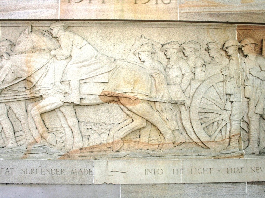 Anzac Square Womens Freize - Detail