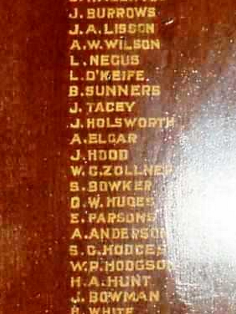 Mount Morgan Mine Honour Board
