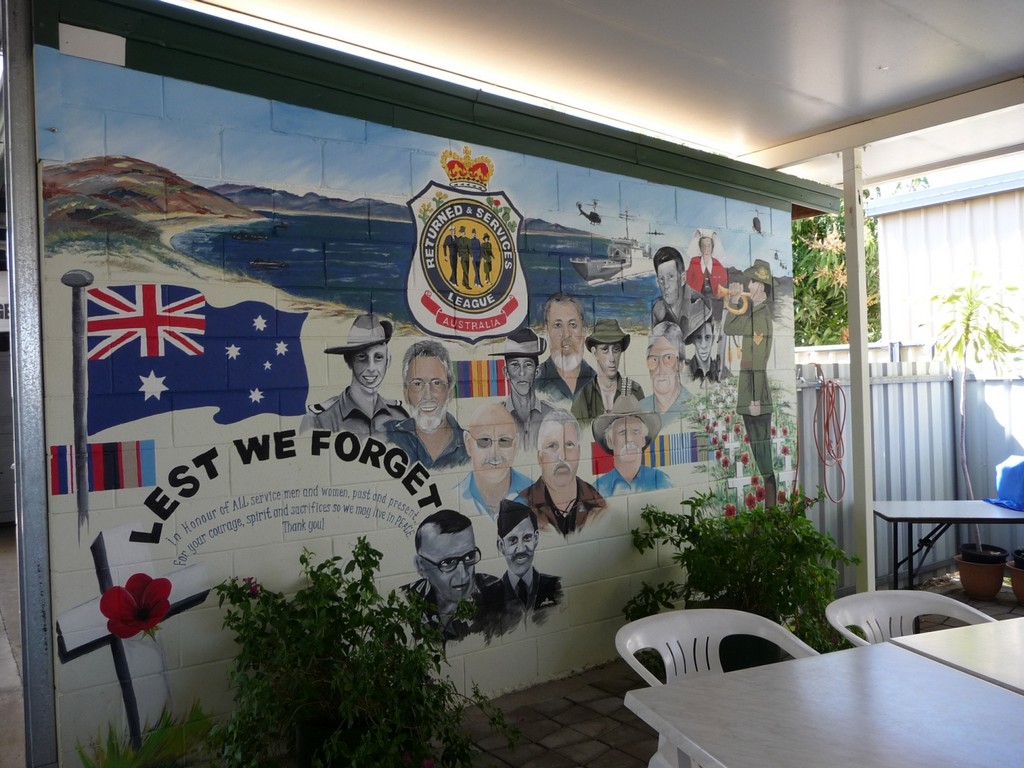 Moura RSL Commemorative Mural