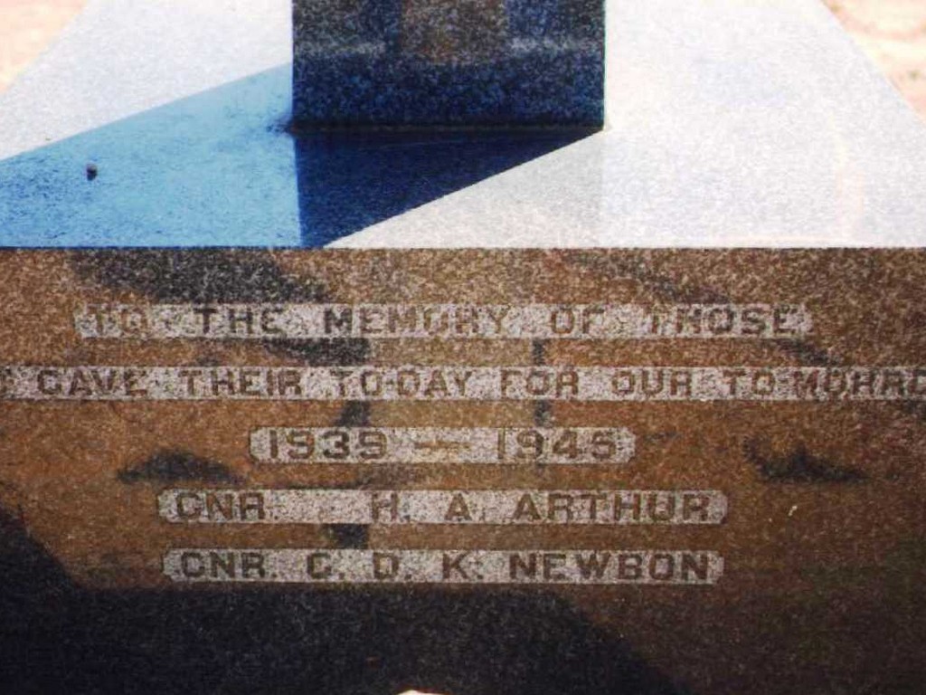 Muckadilla War Memorial - Panel