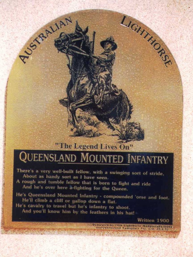 Mudgeeraba War Memorial Plaque