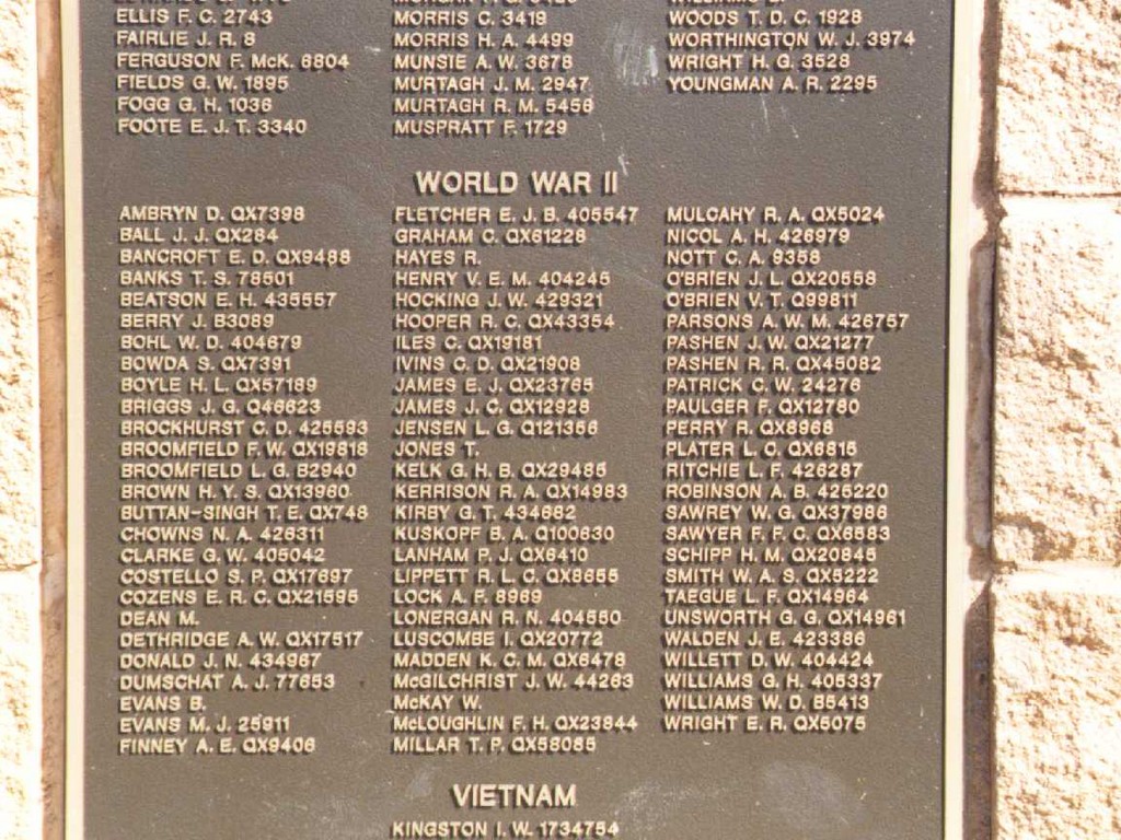 Nambour War Memorial Cairn