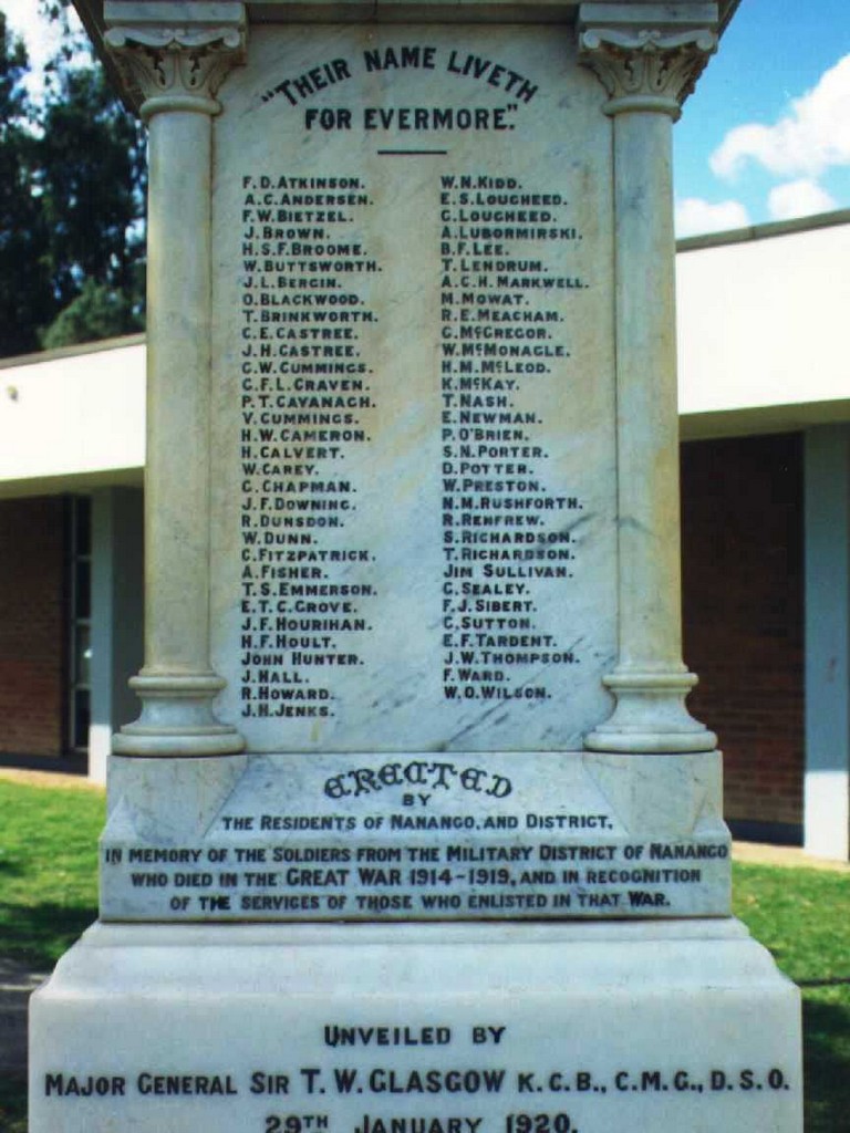 Photo of Nanango War Memorial (Digger)