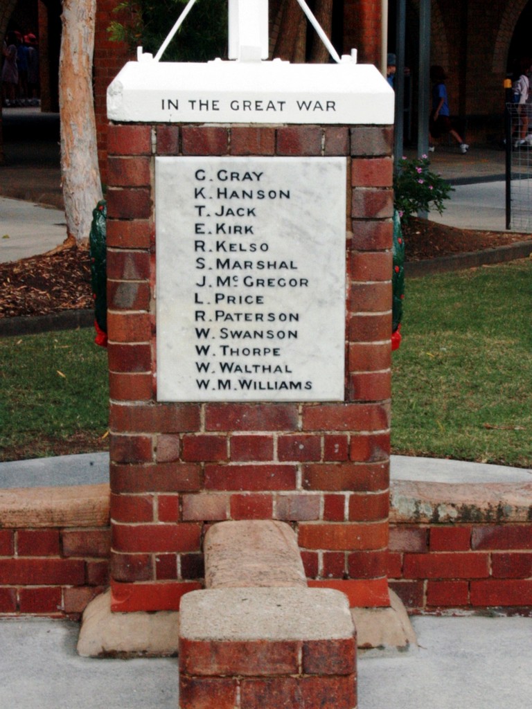 New Farm State School War Memorial
