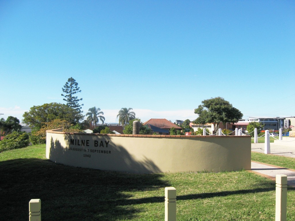 Nundah Milne Bay and WWII Memorial Wall