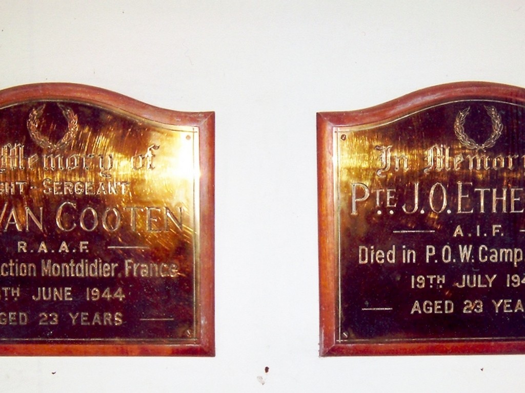 Pelican Hall Memorial Plaques