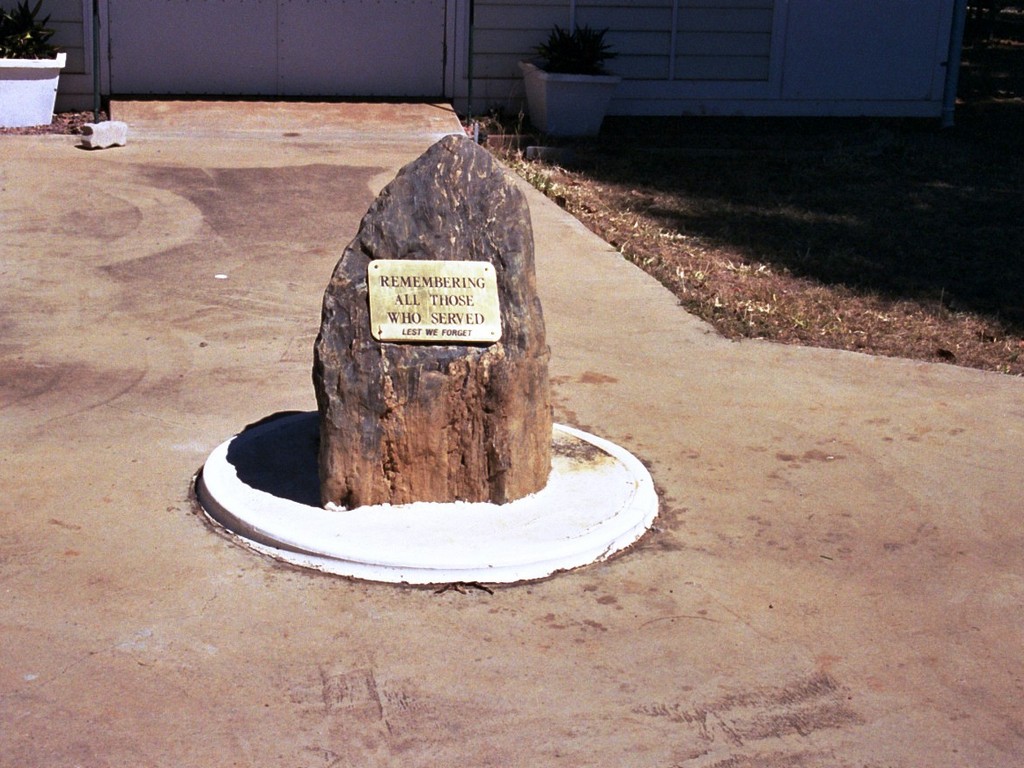 Pentland Soldiers Memorial Hall Stone